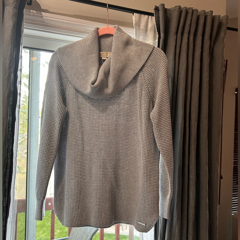 Michael Kors knight sweater with oversized turtleneck type